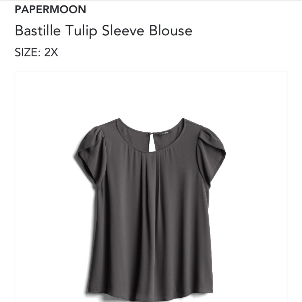 Bastille Tulip Sleeve Blouse